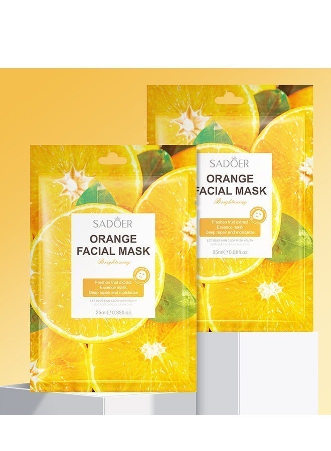 SADOER Face Mask Skin Care&Beauty Facial Sheet Mask,Plant Nutrition Antioxidant Facial Sheet Mask-Premium Essence Moisturizing Anti-aging Hydrating Face Masks - Image 2